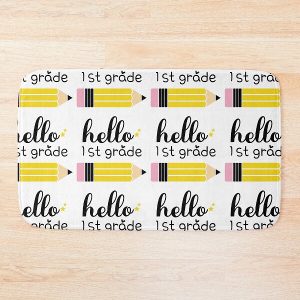 Item preview, Hello 1st grade, Back to School, First day of School designed and sold by BlueDiamond-19.