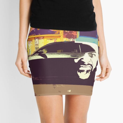 Bayou Screams - Paint Mini Skirt