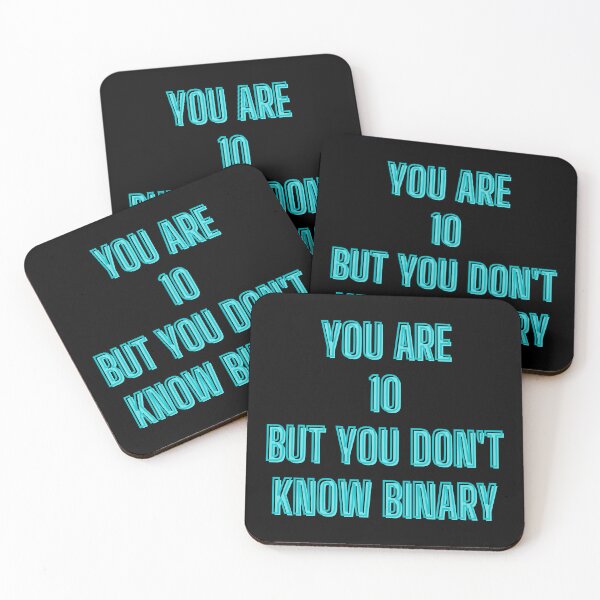 Item preview, You are 10, but you don't know binary - back to school designed and sold by kozetin.