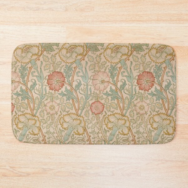Item preview, William Morris Pink & Rose Floral Print by Zouzounio Art designed and sold by zouzounioart.