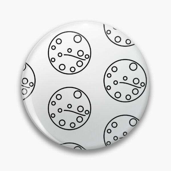 Item preview, Planet Mars Pattern (BLACK DESIGN) designed and sold by EleannaInSpace.
