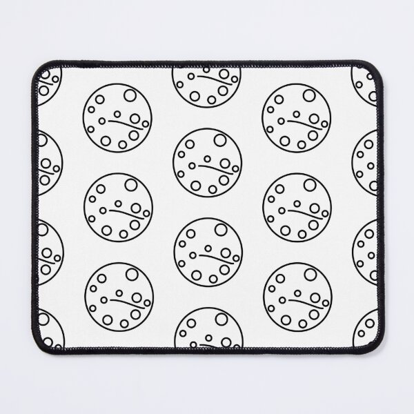 Item preview, Planet Mars Pattern (BLACK DESIGN) designed and sold by EleannaInSpace.