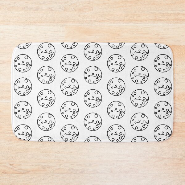 Item preview, Planet Mars Pattern (BLACK DESIGN) designed and sold by EleannaInSpace.