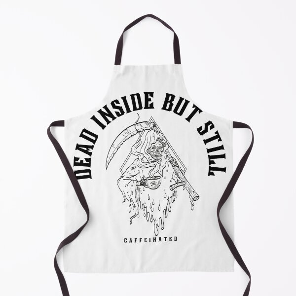 Item preview, dead inside but still caffeinated designed and sold by Soofingscapes.