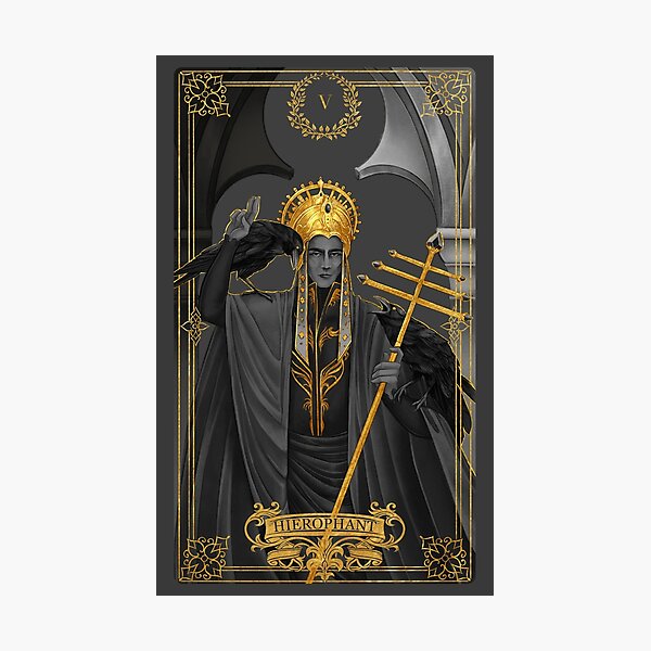 Item preview, Tarot Card: The Hierophant  designed and sold by ⋆⭒˚.⋆ Melinore Noctua ⋆⭒˚.⋆.