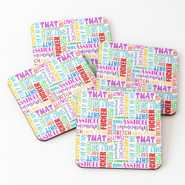 Item preview, Colorful Profanities designed and sold by KrisInStitches.