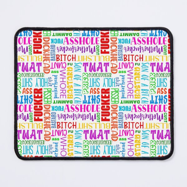 Item preview, Colorful Profanities designed and sold by KrisInStitches.