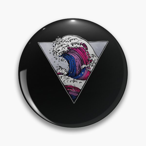 Item preview, Bisexual LGBT Wave designed and sold by Clara Hollins.