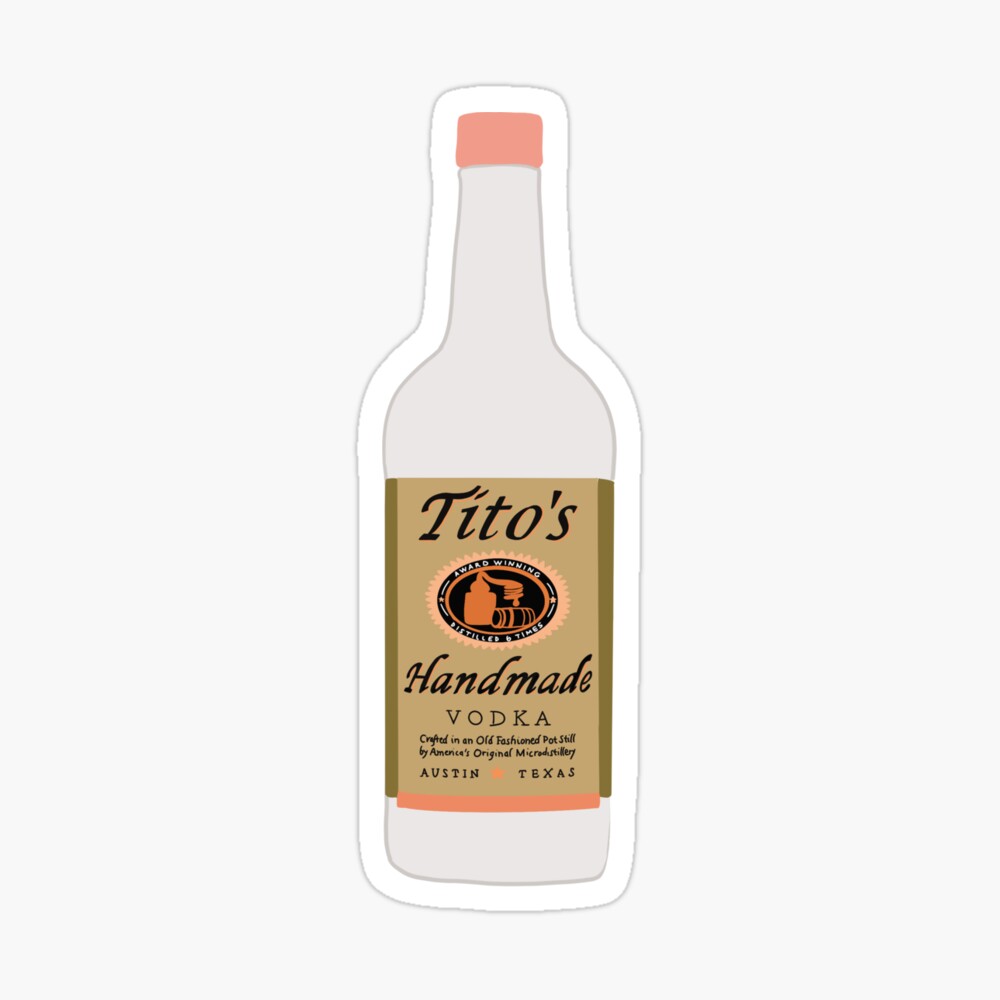 Top-selling item] American Flag Tito's Handmade Vodka Full Print