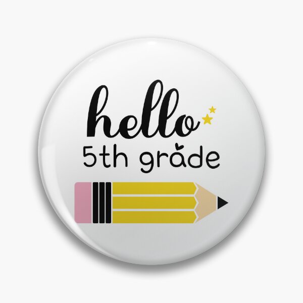 Item preview, Hello 5th grade, Back to School, First day of School designed and sold by BlueDiamond-19.