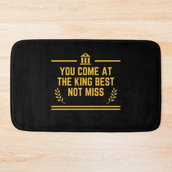 Item preview, You Come At The King Best Not Miss designed and sold by PaulGoldStore.