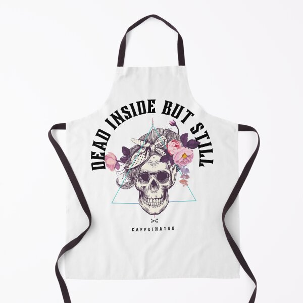 Item preview, dead inside but still caffeinated designed and sold by Soofingscapes.