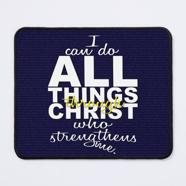 Item preview, Philippians 4:13 designed and sold by Jennifer Aprill.