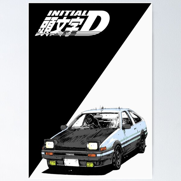 Item preview, Initial D Panda Trueno AE86 Hachiroku designed and sold by GeeknGo.