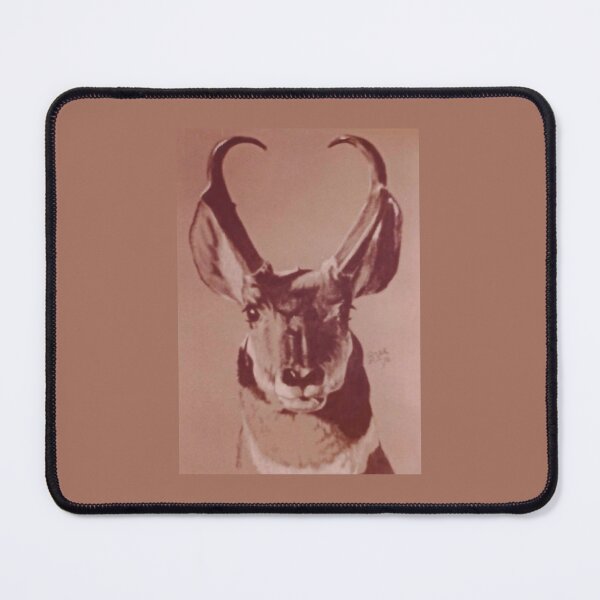 Item preview, Pronghorn Portrait designed and sold by BarbBarcikKeith.