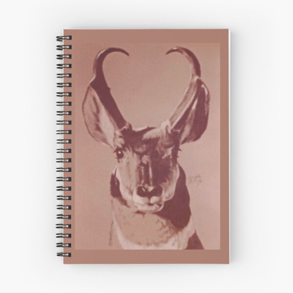 Item preview, Pronghorn Portrait designed and sold by BarbBarcikKeith.