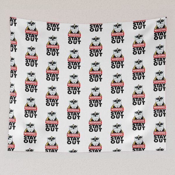 Item preview, Bear warning stay out designed and sold by Martzart.