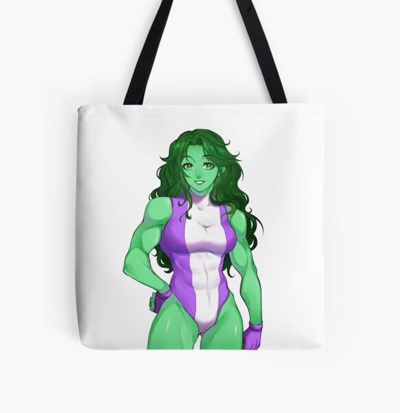 Go Green Hulk Screen printed Tote Bag – Geeky Little Monkey