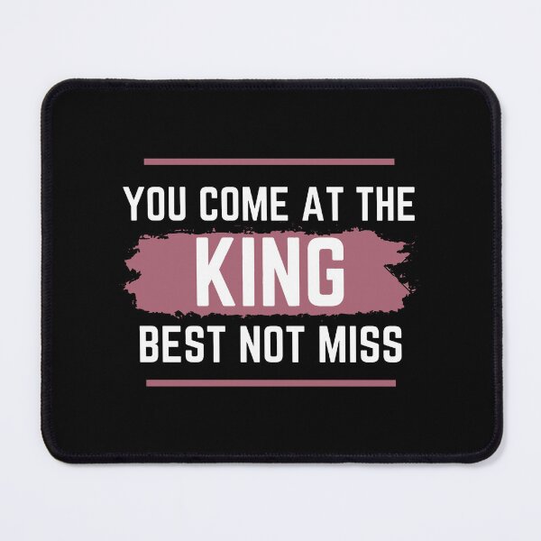 Item preview, You Come At The King Best Not Miss designed and sold by PaulGoldStore.