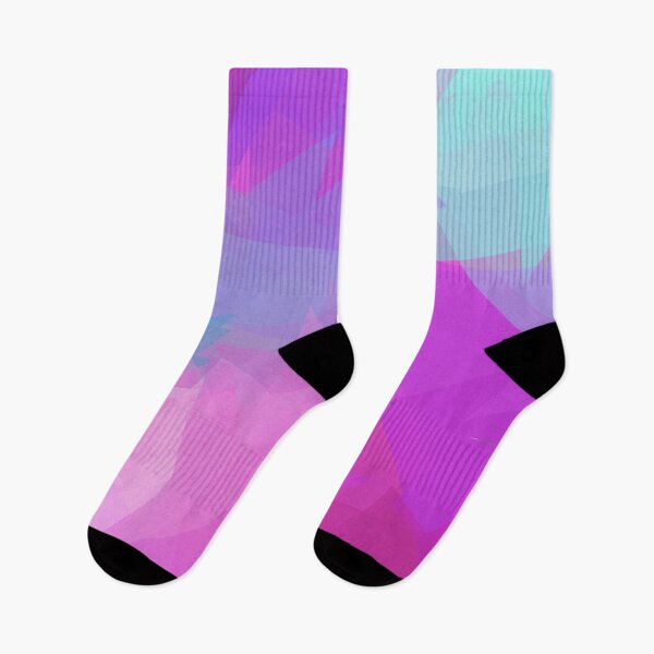 Item preview, Triangle Pattern Eccentric Mind, Purple Pink Design  designed and sold by Flo Art Studio.