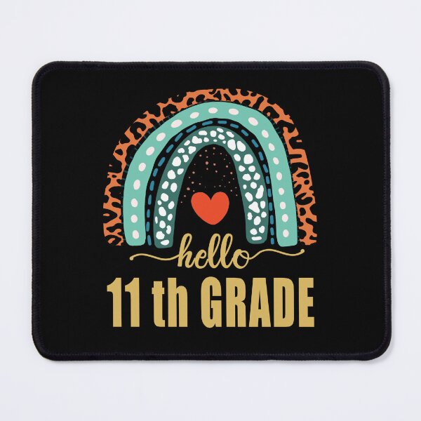 Item preview, Hello 11th Grade Teacher Leopard Rainbow Back To School designed and sold by Countrysmart.