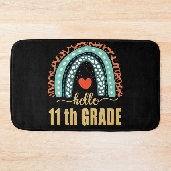 Item preview, Hello 11th Grade Teacher Leopard Rainbow Back To School designed and sold by Countrysmart.