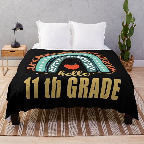 Item preview, Hello 11th Grade Teacher Leopard Rainbow Back To School designed and sold by Countrysmart.