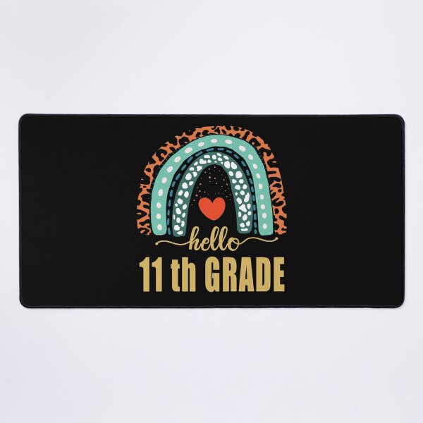 Item preview, Hello 11th Grade Teacher Leopard Rainbow Back To School designed and sold by Countrysmart.