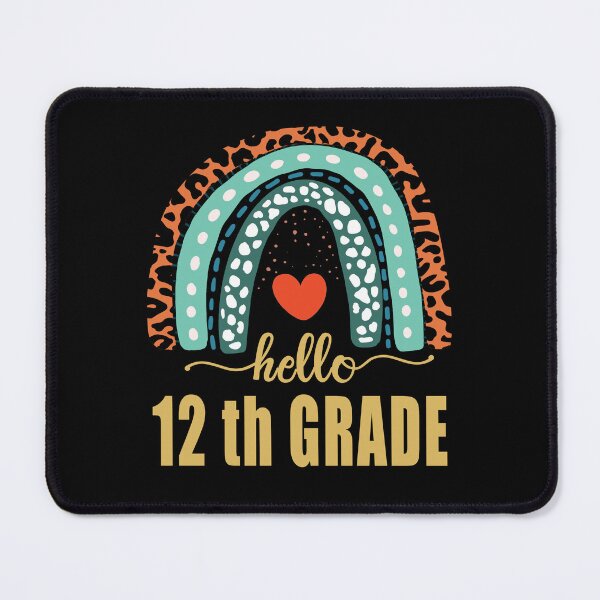 Item preview, Hello 12th Grade Teacher Leopard Rainbow Back To School designed and sold by Countrysmart.