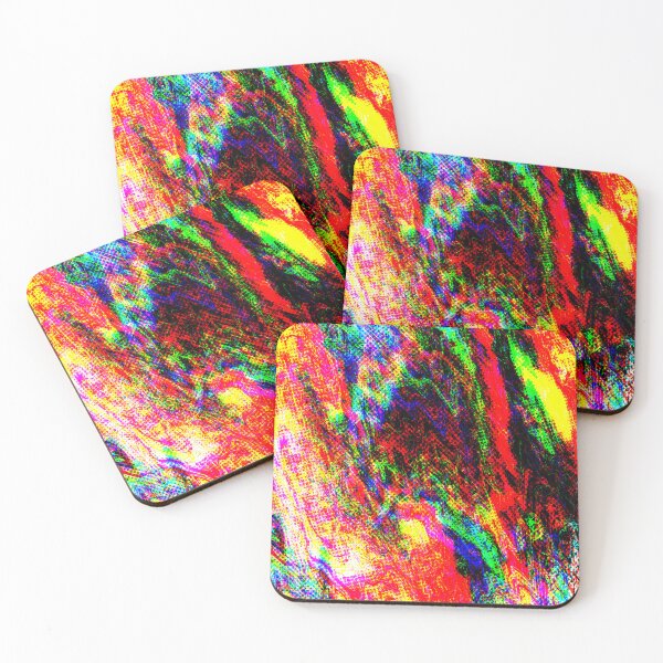Item preview, Crazy colourful halftone abstract  designed and sold by TipTopTapo.