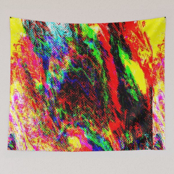 Item preview, Crazy colourful halftone abstract  designed and sold by TipTopTapo.