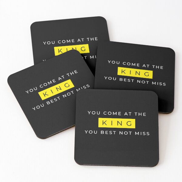 Item preview, You Come At The King Best Not Miss designed and sold by PaulGoldStore.