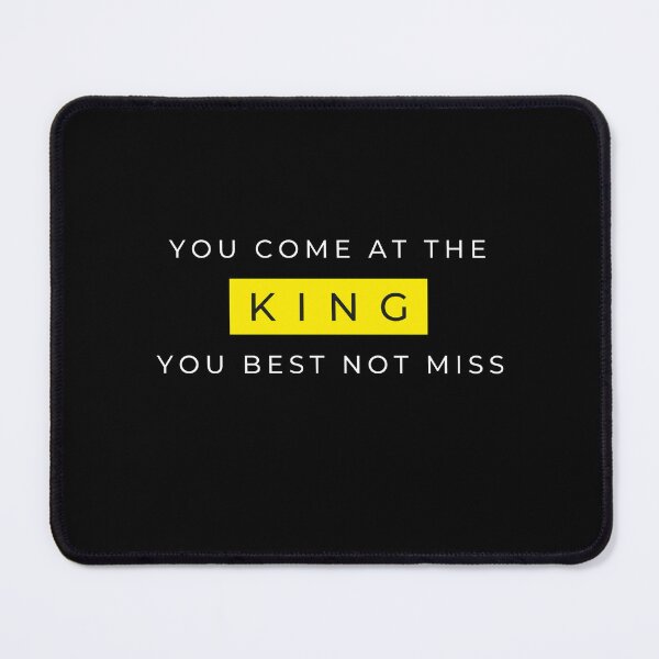 Item preview, You Come At The King Best Not Miss designed and sold by PaulGoldStore.
