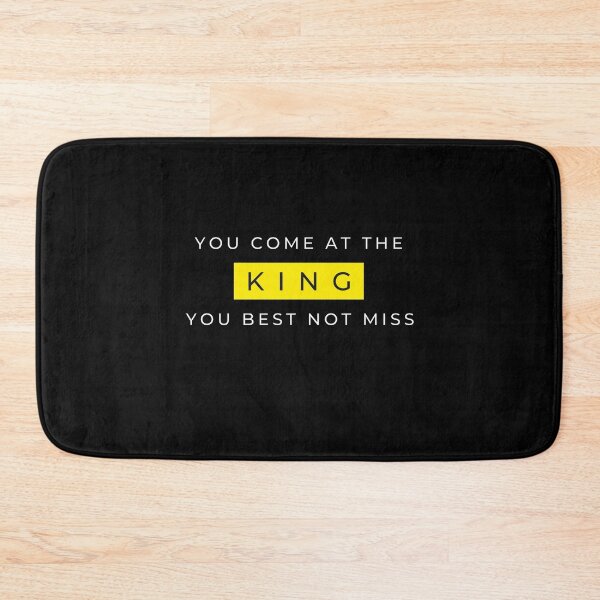 Item preview, You Come At The King Best Not Miss designed and sold by PaulGoldStore.