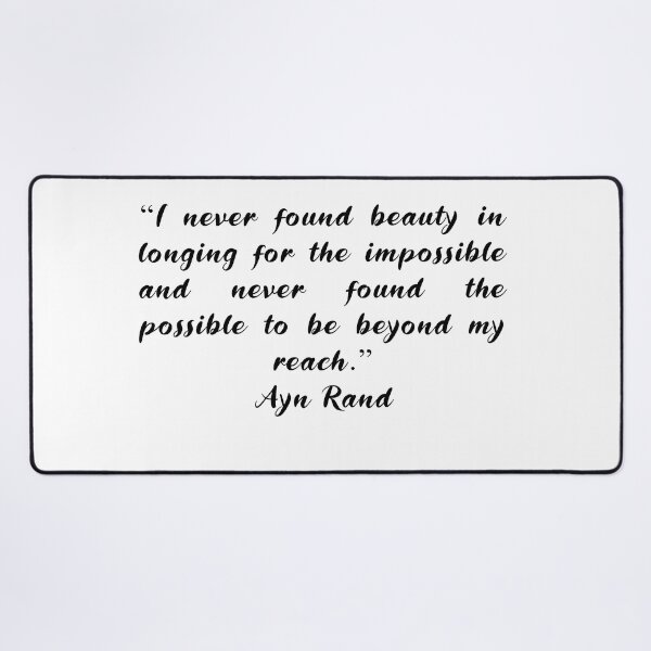Item preview, Ayn Rand Quotes designed and sold by 4ever-Undaunted.