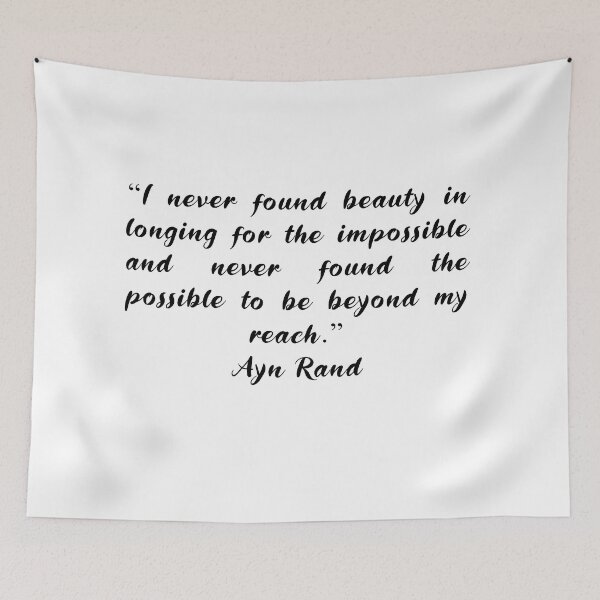 Item preview, Ayn Rand Quotes designed and sold by 4ever-Undaunted.