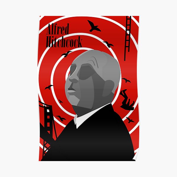 Alfred Hitchcock - Master of suspense  Poster