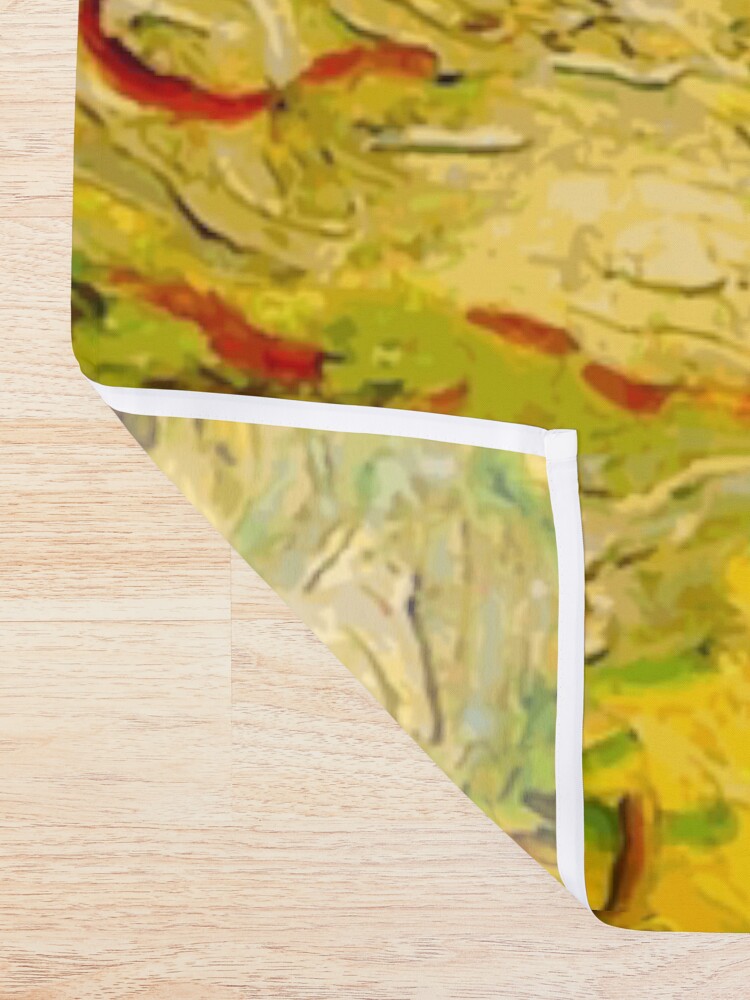 Alternate view of Van Gogh Mulberry Tree Shower Curtain