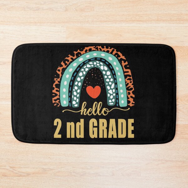 Item preview, Hello 2nd Grade Teacher Leopard Rainbow Back To School designed and sold by Countrysmart.