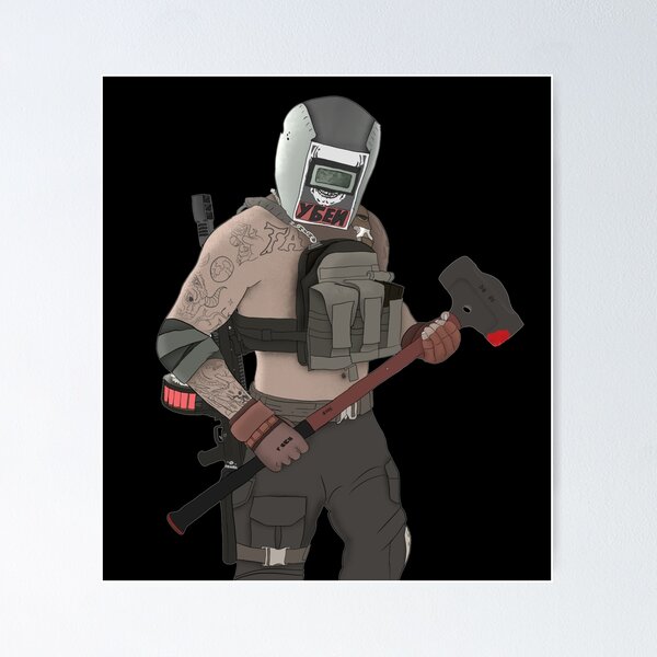 Item preview, Tagilla From Escape From Tarkov Drawing Art designed and sold by ContTraders.
