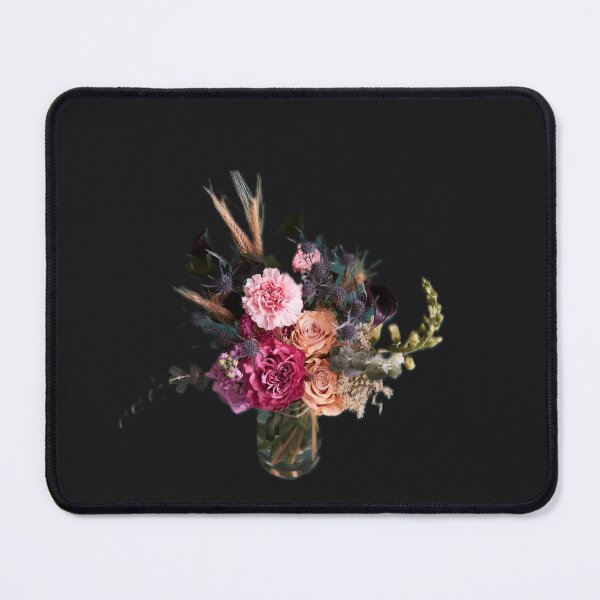 Item preview, Vivid Floral Arrangement On Dark Teal designed and sold by URbeloved-art.