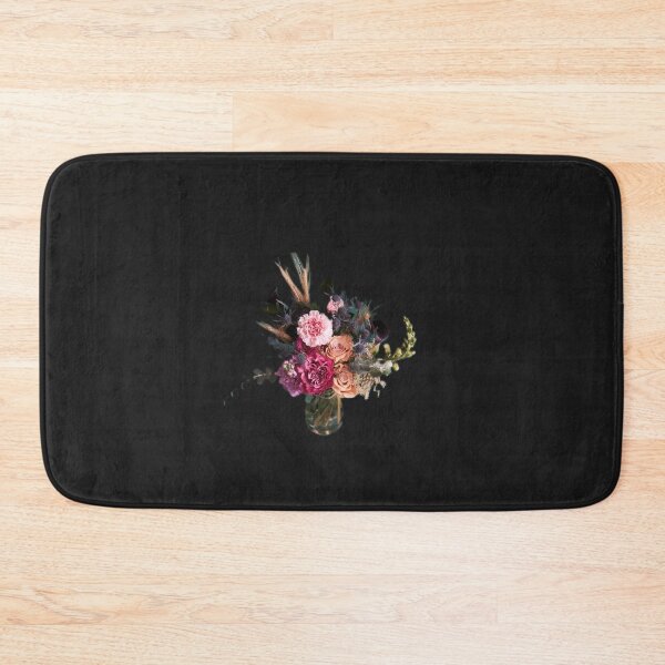 Item preview, Vivid Floral Arrangement On Dark Teal designed and sold by URbeloved-art.