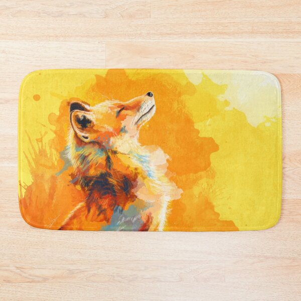 Item preview, Blissful Light - Fox illustration inspirational designed and sold by Flo Art Studio.