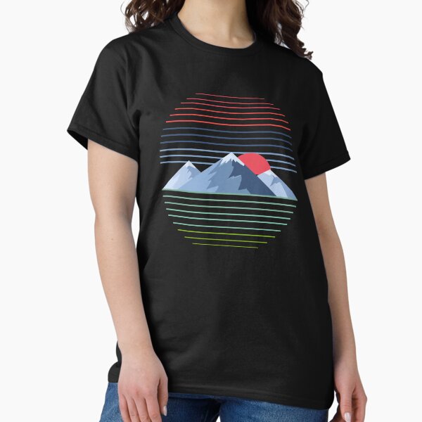 A peaceful mountain Classic T-Shirt