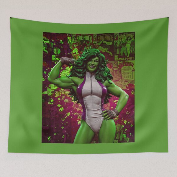 Artikelvorschau, She-Hulk entworfen und verkauft von cynthya Art ⭐⭐⭐⭐⭐(17832).