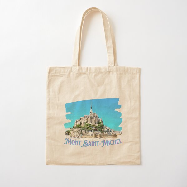 Le Mont Saint Michel Tote Bags for Sale | Redbubble