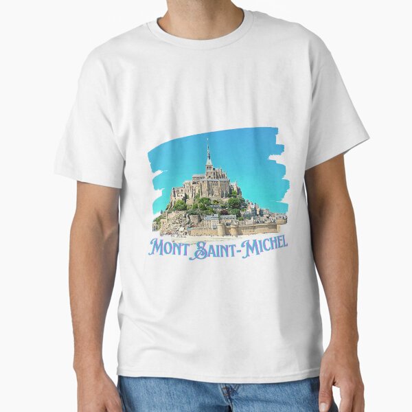 ★Le Mont Saint Michel★ TEBORSPREAD LOGO TSHIRTLight Blue Le Mont Saint Michel Tade Short Sleeve Fade Out Tee Blue