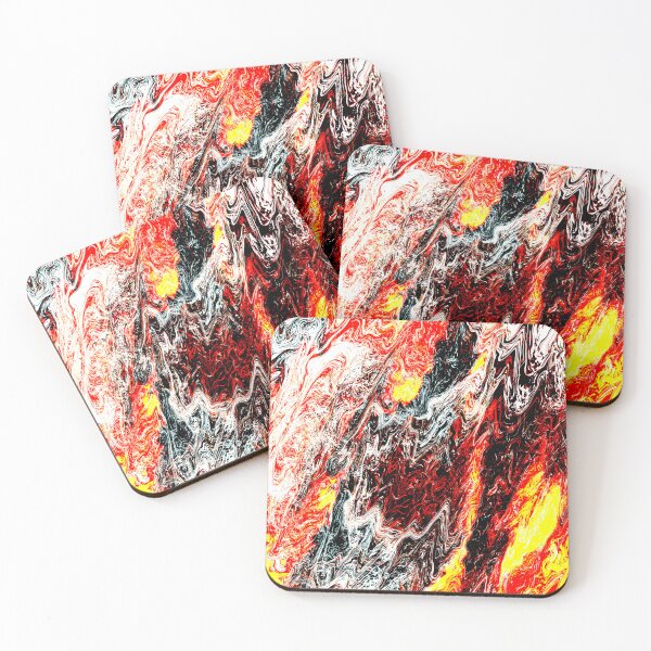 Item preview, Crazy colourful abstract burn designed and sold by TipTopTapo.