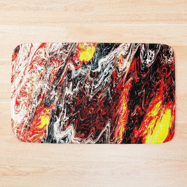 Item preview, Crazy colourful abstract burn designed and sold by TipTopTapo.