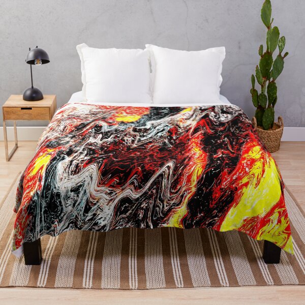 Item preview, Crazy colourful abstract burn designed and sold by TipTopTapo.